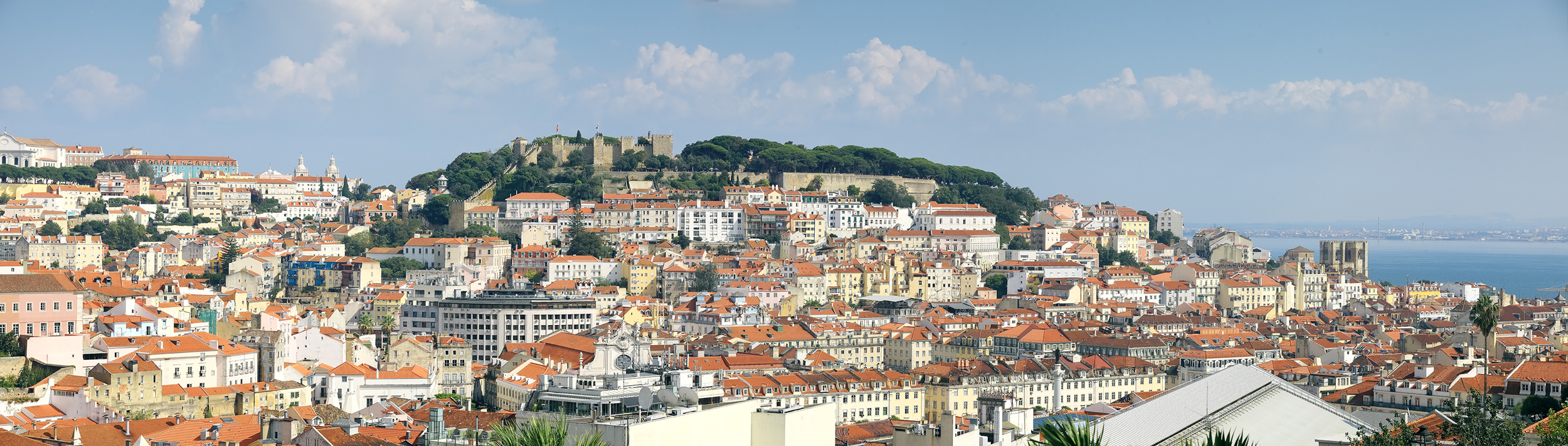 Lisboa - Vue sur le château de São Jorge  | © Turismo de Lisboa |